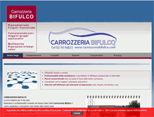 Tablet Screenshot of carrozzeriabifulco.com